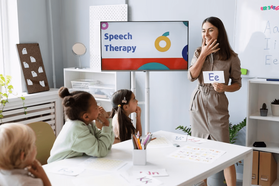 computer based speech and language therapy